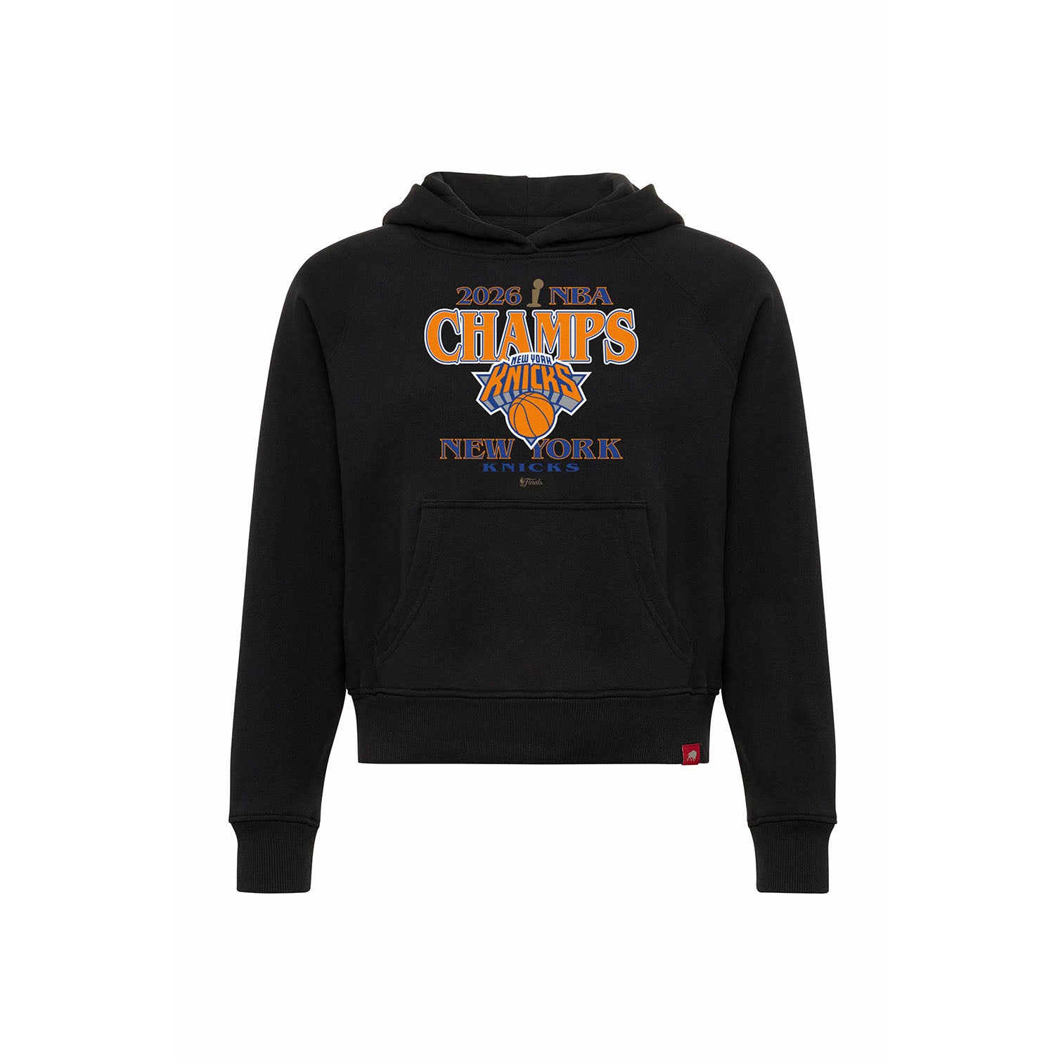 Women's Sportiqe Knicks 2026 NBA Champions Black Ella Hoodie