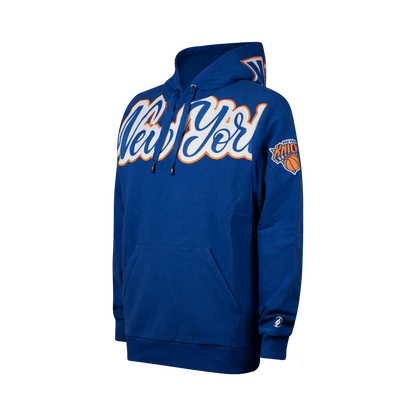 Fisll Knicks Oversize Tackle Twill Applique Hood - Angled Front View