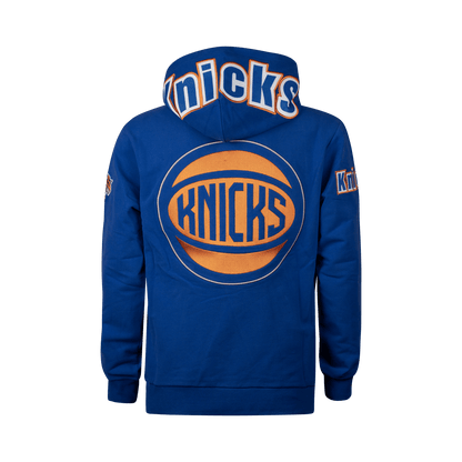 Fisll Knicks Oversize Tackle Twill Applique Hood - Back View