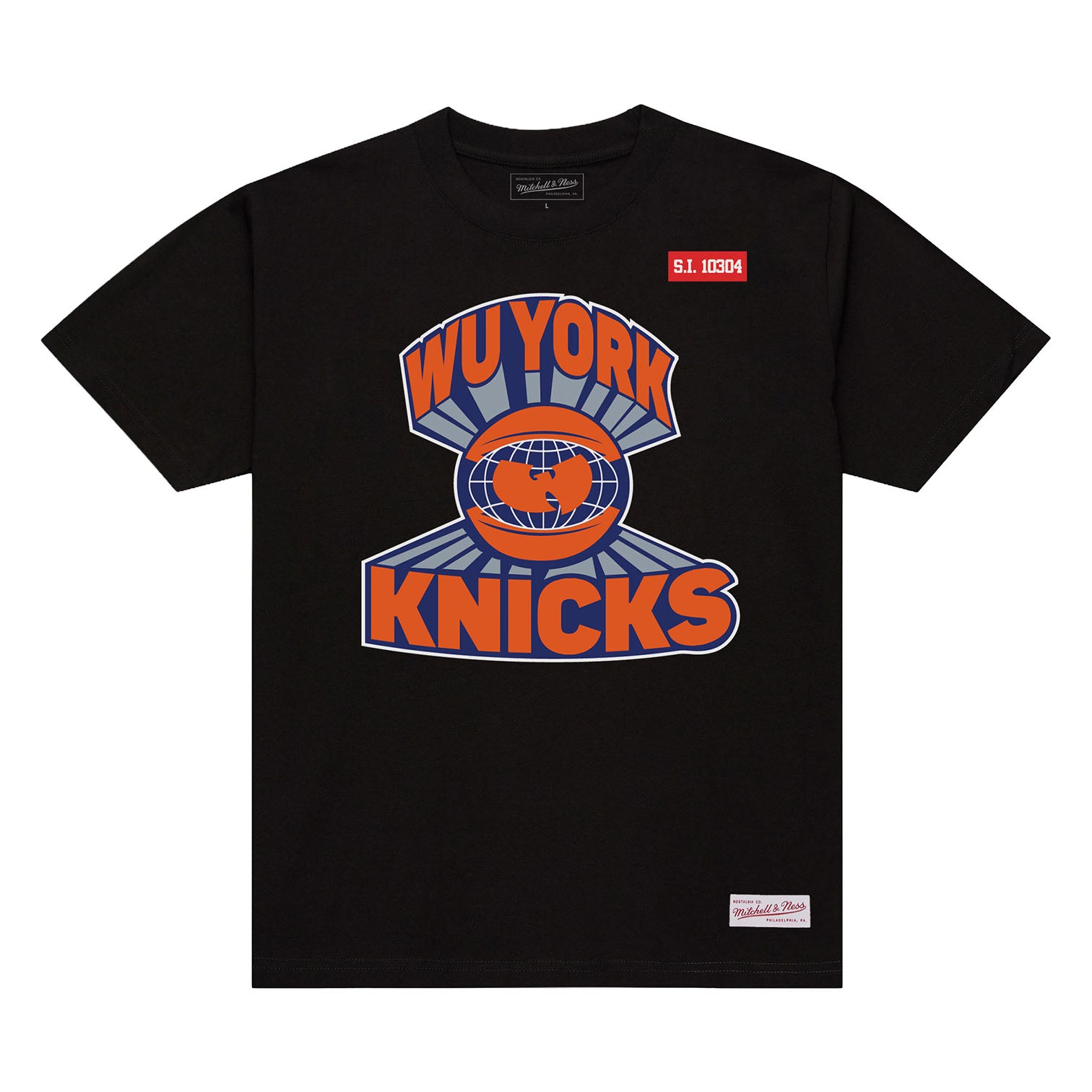 トップス vaultroom KEYBOARD LOGO TEE / BLK XL Mitchell & Ness Knicks WuYork Black Tee – Shop Madison Square Garden