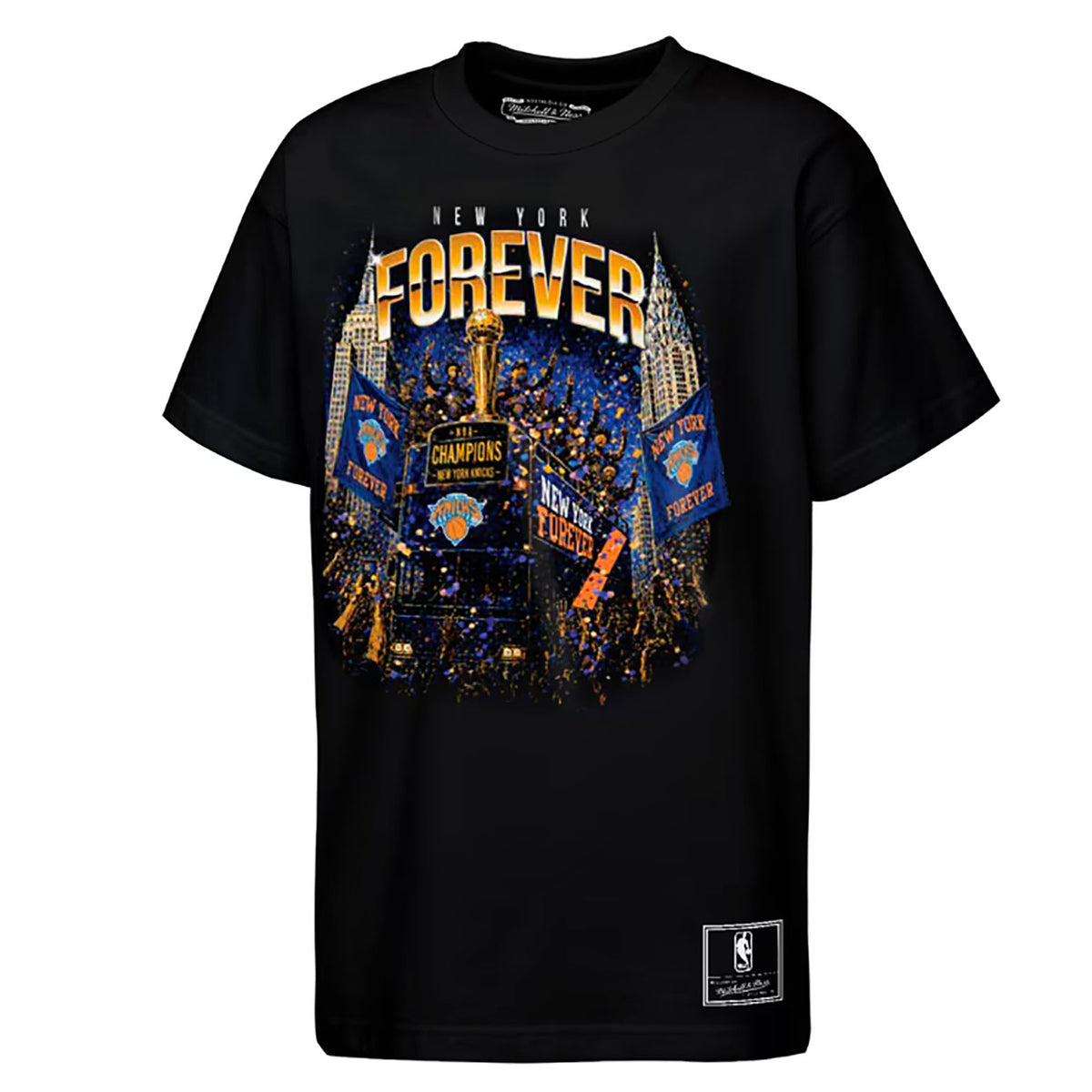 Youth Mitchell & Ness Knicks Parade Tee