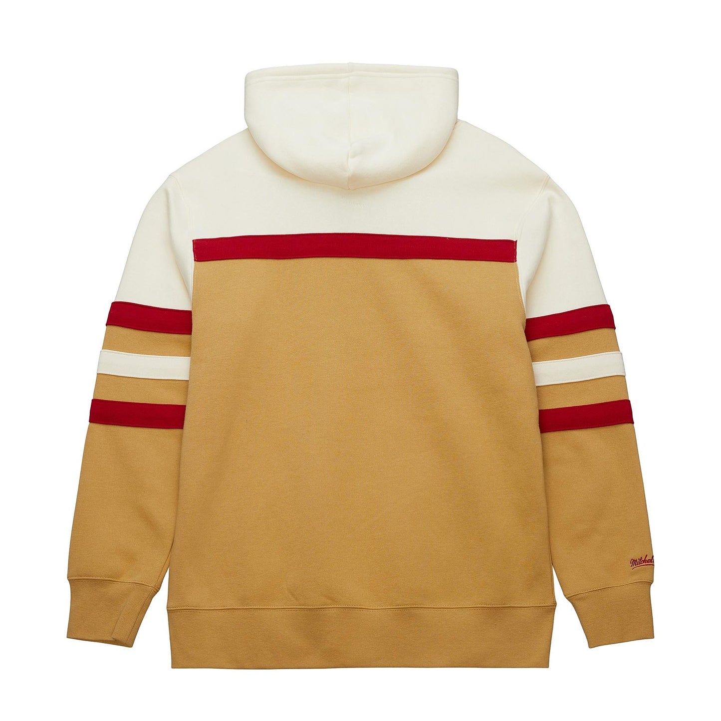 Mitchell & Ness Rangers Natural/Khaki Headcoach Hoodie