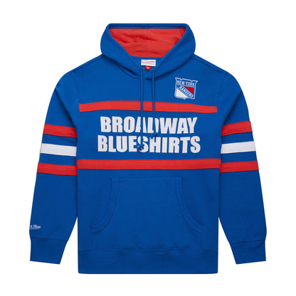 Mitchell & Ness Broadway Blueshirts Headcoach Hoodie