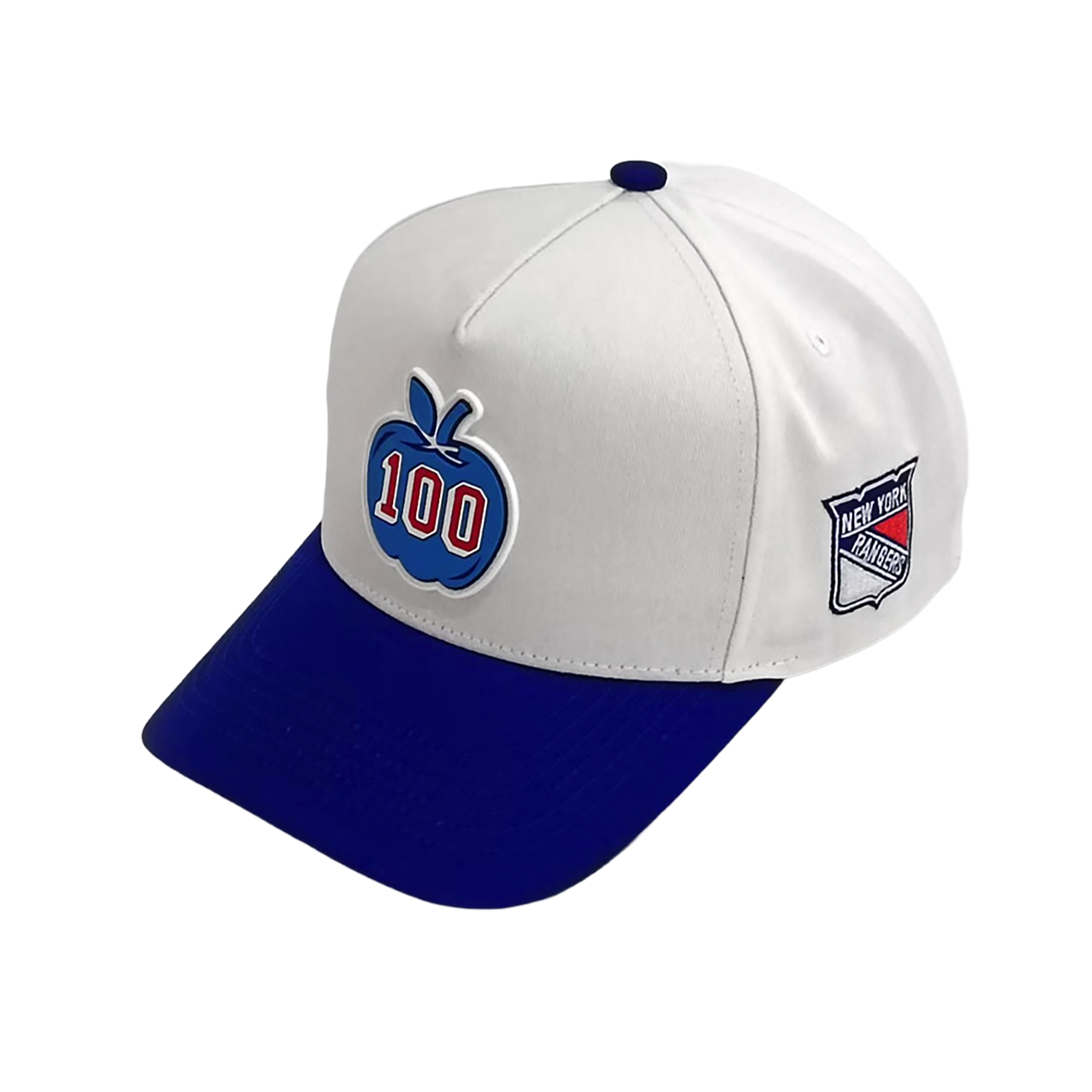We Bleed Blue Rangers Centennial 100 Apple Two-Tone Hat  display picture 1
