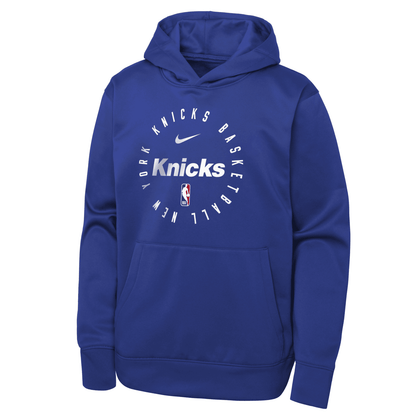 Youth Nike Knicks Drifit Spotlight Hoodie Shop Madison Square Garden