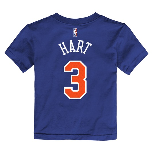 Toddler Knicks Hart Name & Number Tee