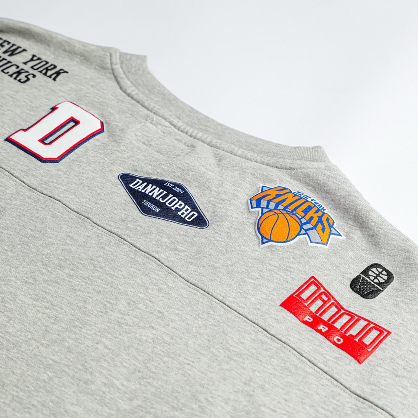 DANNIJOPRO x Knicks Collegiate Crewneck