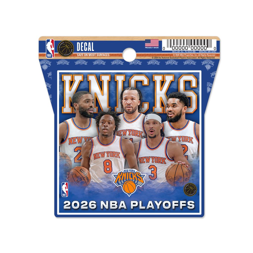 Knicks Playoffs 26 Player Decal