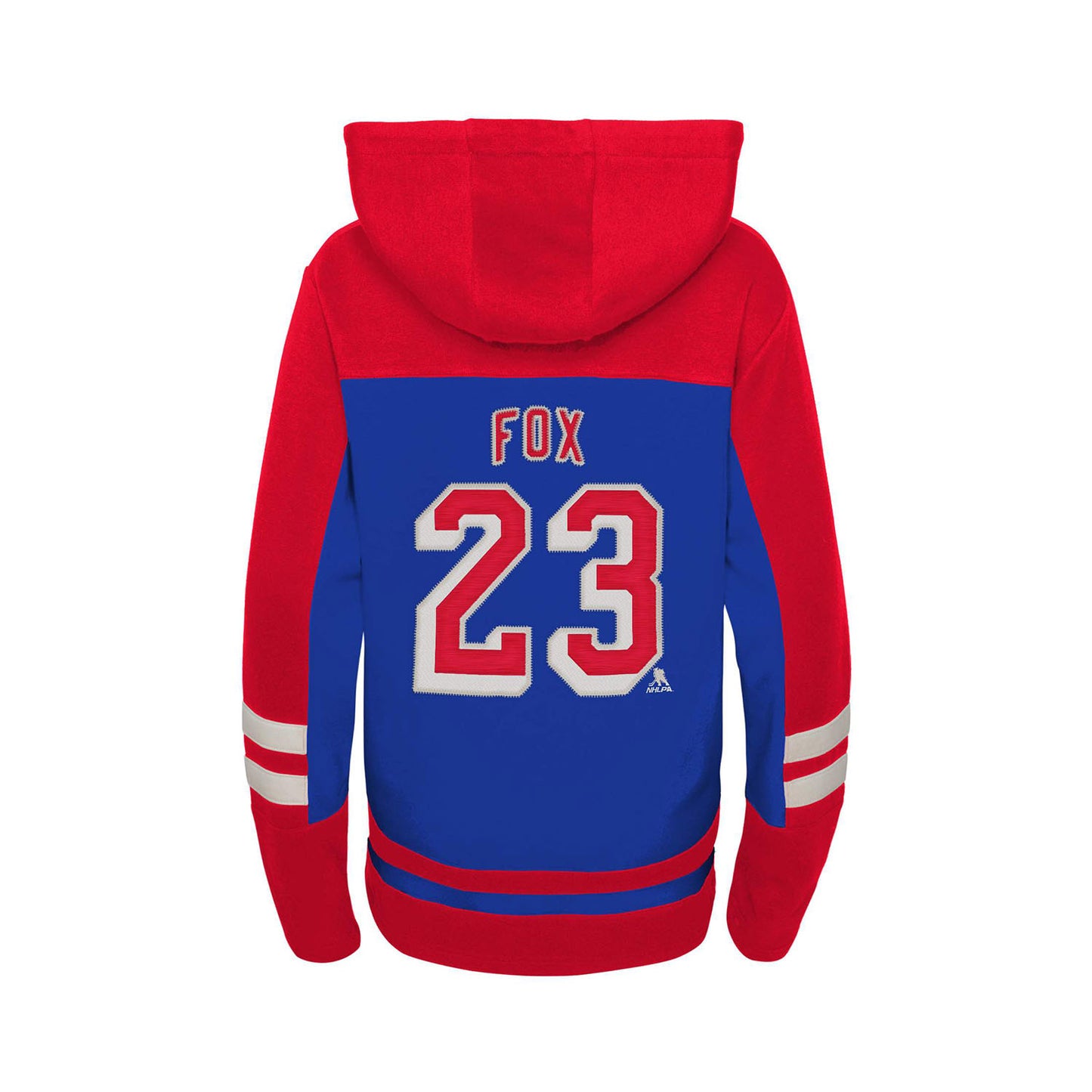 Youth Rangers Fox N&N Lace Up Hoodie - Back View