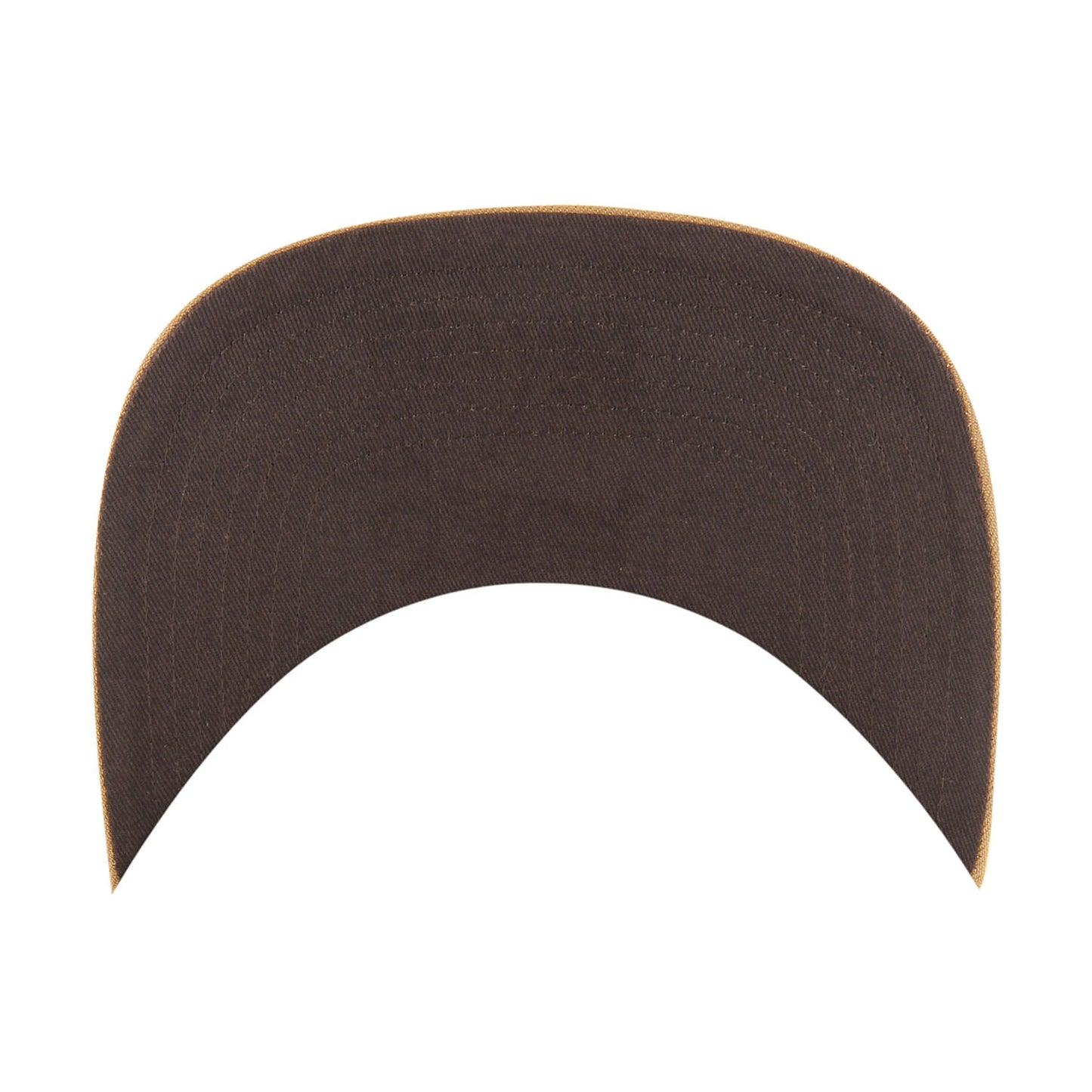 '47 Brand Rangers Toffee Captain Snapback Hat - Under View