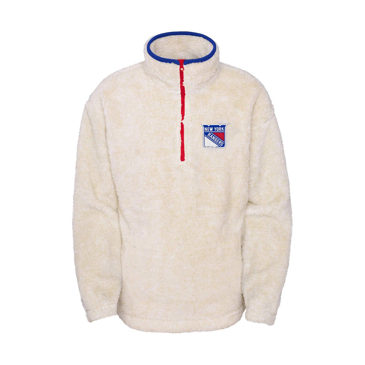 Girls Rangers Teddy 1/4 Zip Fleece - Front View