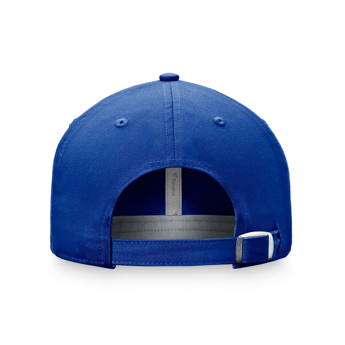 Women's Fanatics Rangers True Classic Retro Script Adjustable Hat In Blue - Back View