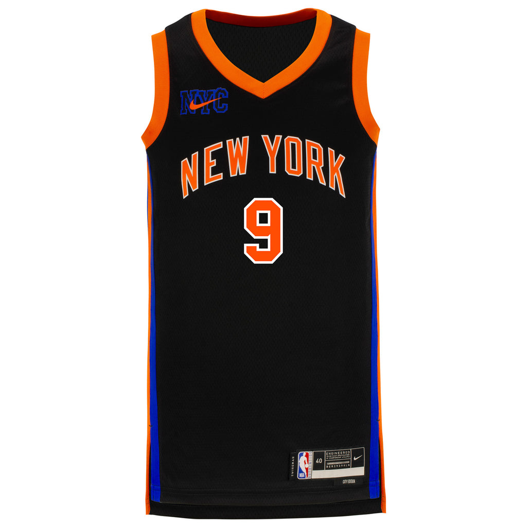 2022 Season Barrett #9 Knicks Urban Edition Black NBA Jersey
