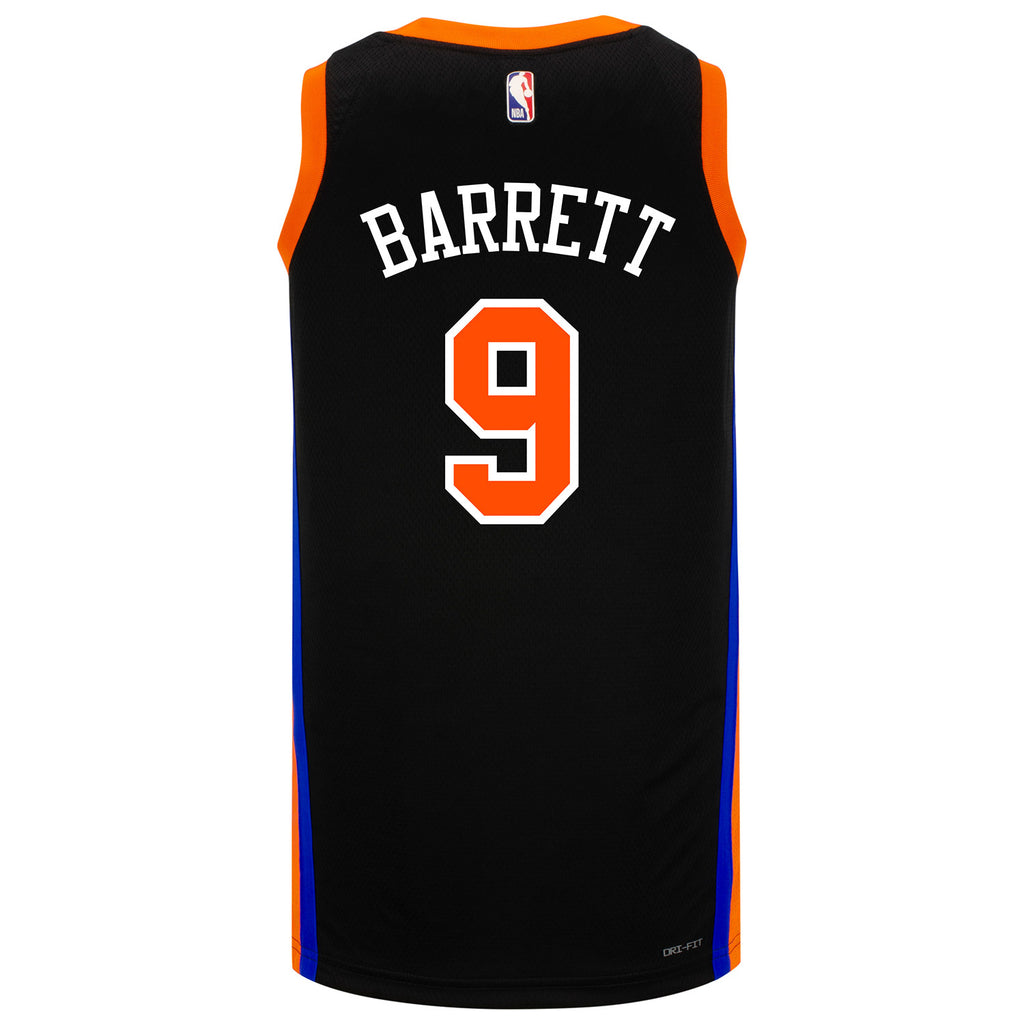 Unisex Nike RJ Barrett Black New York Knicks 2022/23 Swingman Jersey - City Edition Size: Small