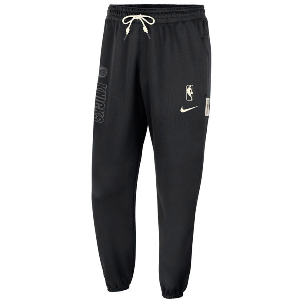 Nike Knicks Standard Issue Pants In Black - Front View