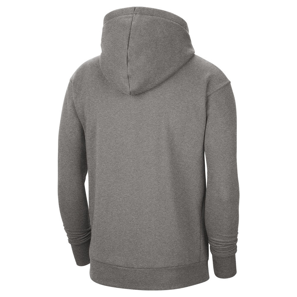 Nike Knicks Essential Hoodie in Grey - Back View