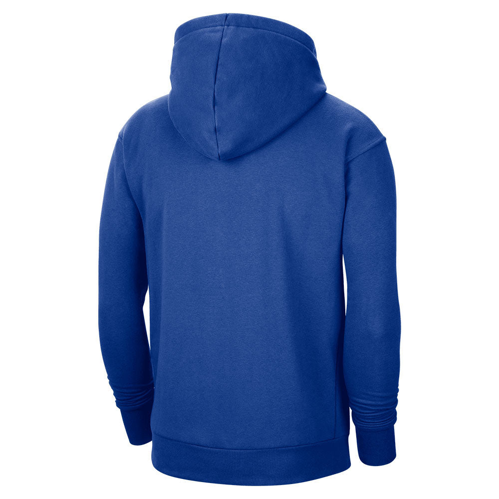 Nike Knicks Essential Hoodie Royal in Blue - Back View