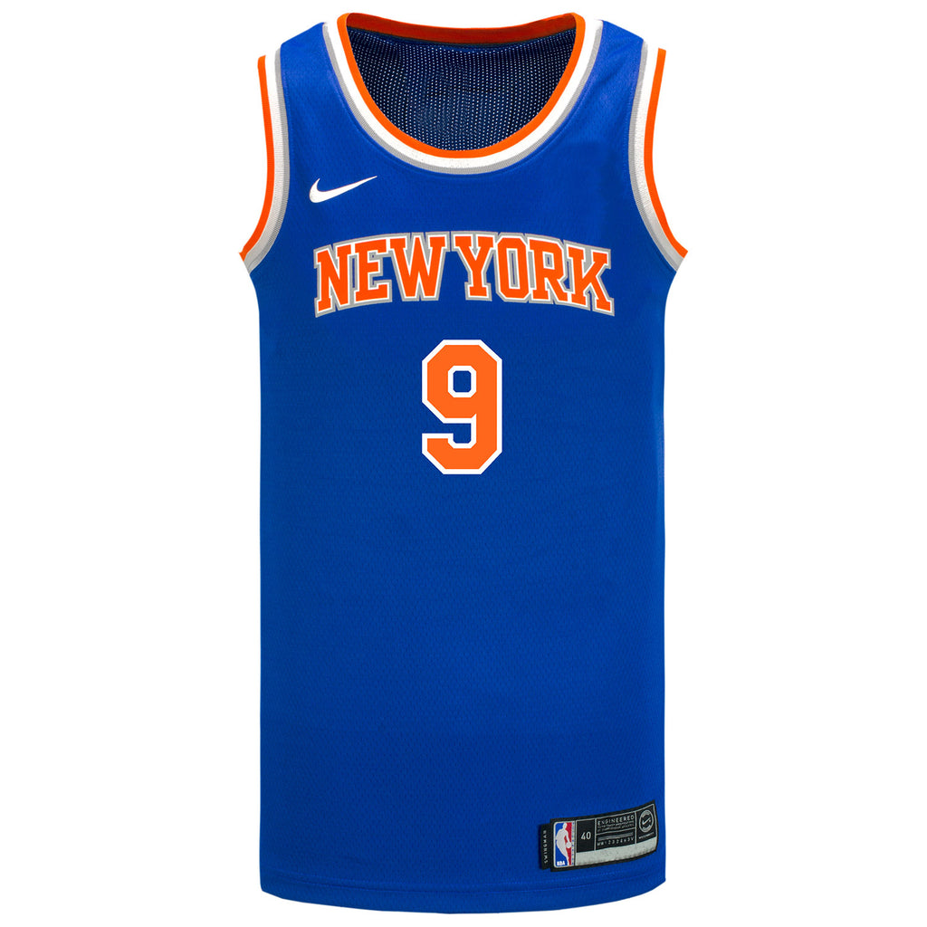 City Edition New York Knicks Black #9 NBA Jersey,New York Knicks