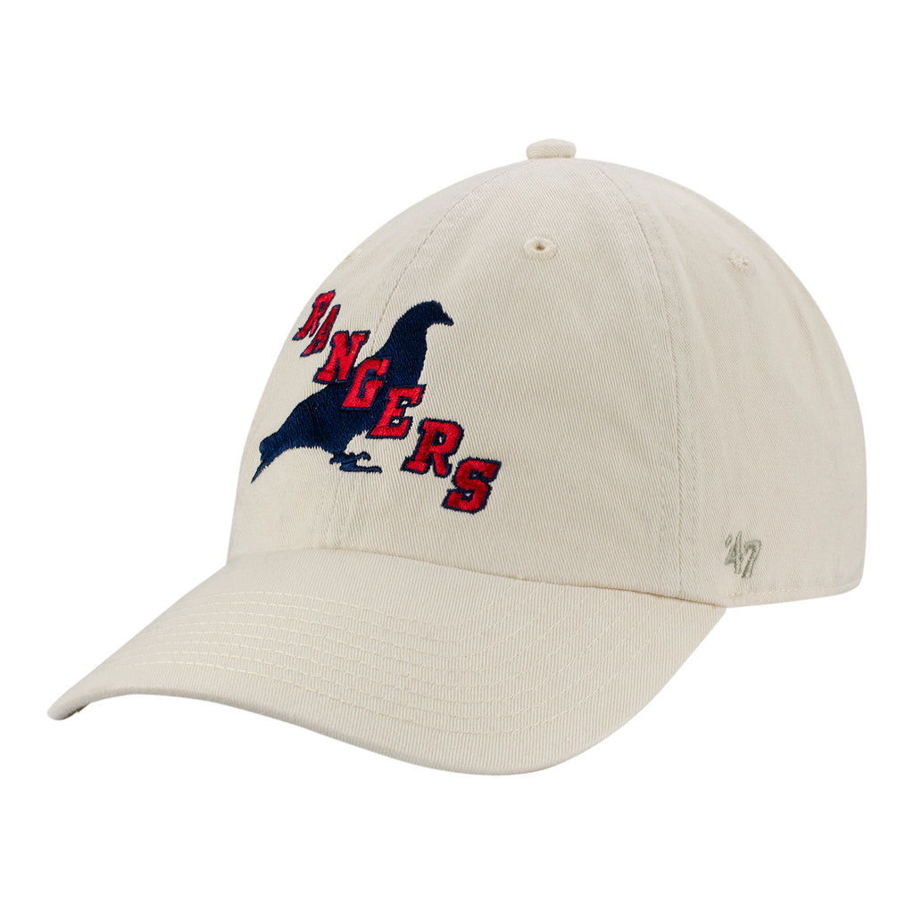 Women's '47 Brand Rangers Camel Haze Clean Up Hat