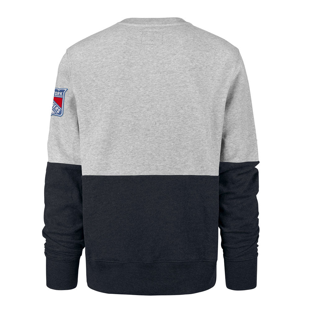 47 Brand Rangers Gibson Crew in Grey and Black - Back View