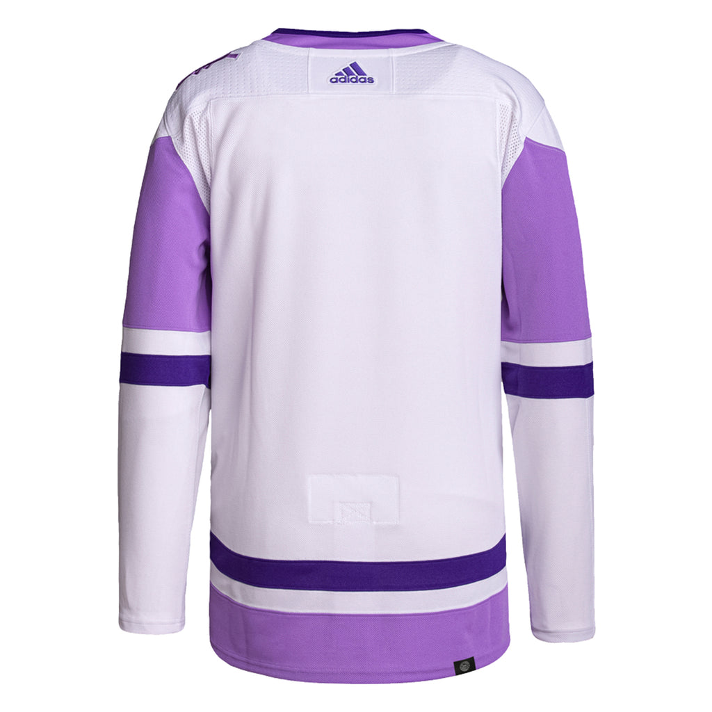Custom Hockey Jerseys New York Rangers Jersey Name and Number Purple Pink Reebok Fights Cancer Practice