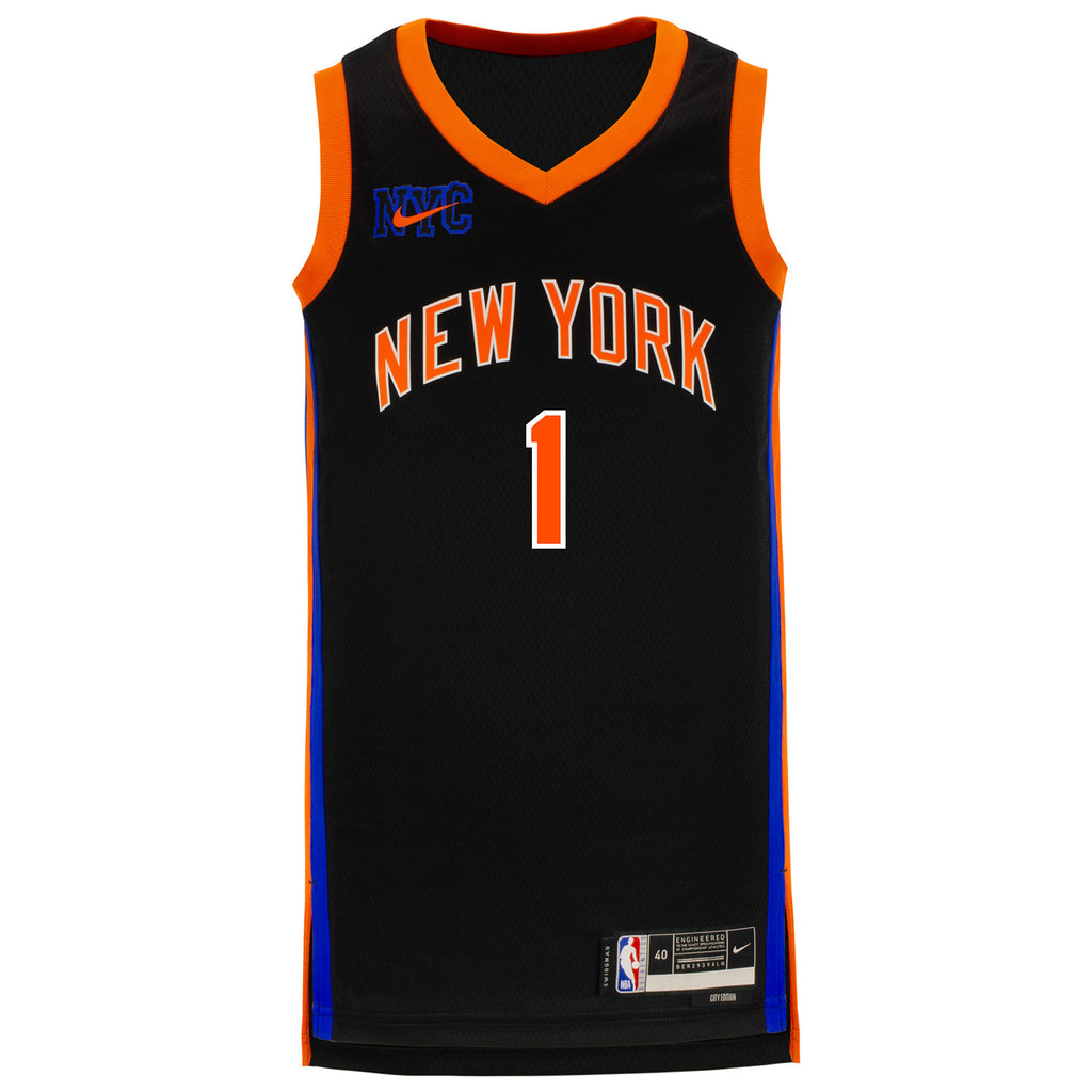 Authentic Jalen Brunson New York Knicks 22/23 City Edition jersey review 