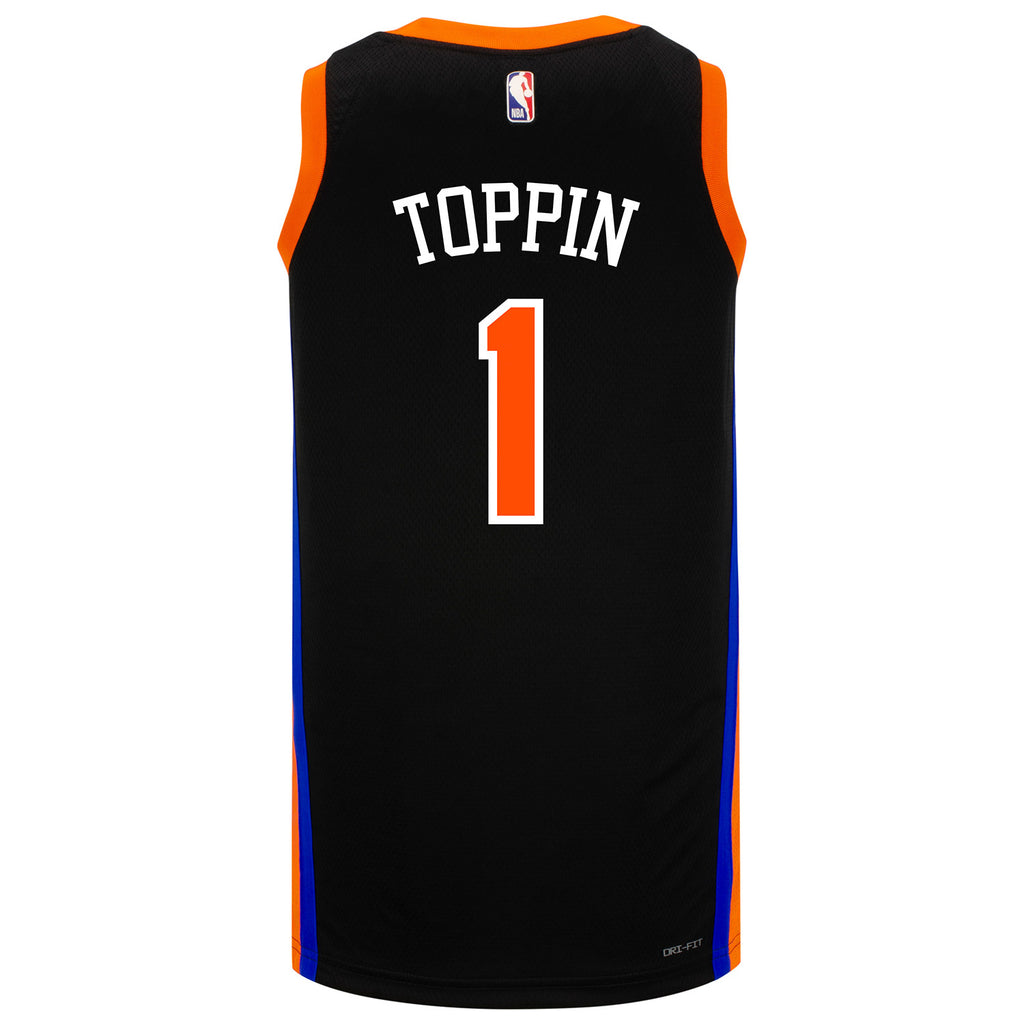 2023 NY Knicks ROSE #4 Black City Edition NBA Jerseys