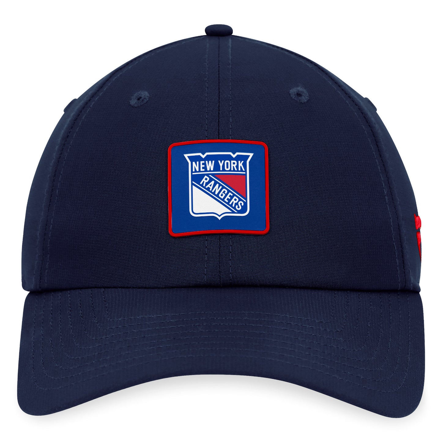 Fanatics Rangers 23-24 Authentic Pro Rink Performance Adjustable Hat - Front View