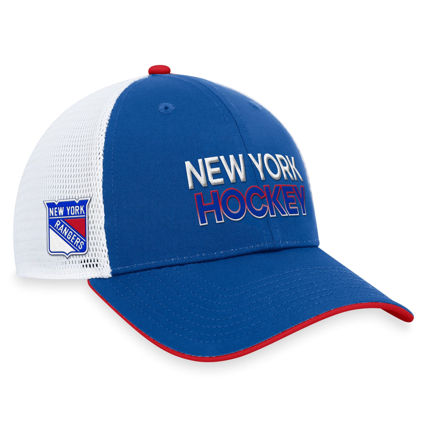 Fanatics Rangers 23-24 Authentic Pro Rink Trucker - Angled Right View