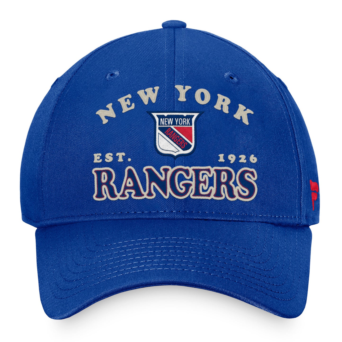 Fanatics Rangers Heritage Adjustable Hat - Front View