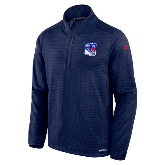 Fanatics Rangers 24-25 Authentic Pro Rink Lightweight Quarter Zip