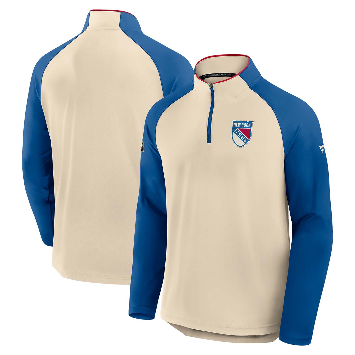 Fanatics Rangers Authentic Pro Winter Classic 2026 Rink Poly Quarterzip