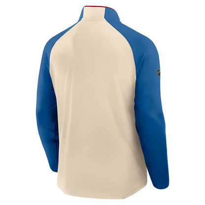 Fanatics Rangers Authentic Pro Winter Classic 2026 Rink Poly Quarterzip