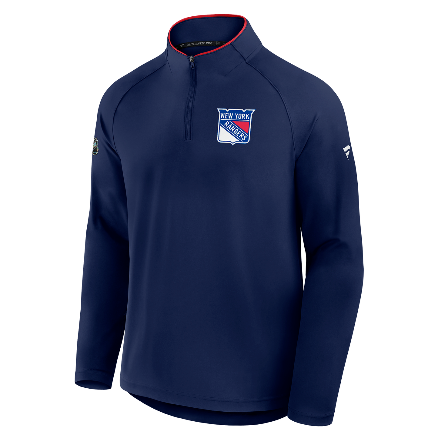 Fanatics Rangers 25-26 Authentic Pro Rink Training Quarter Zip Pullover