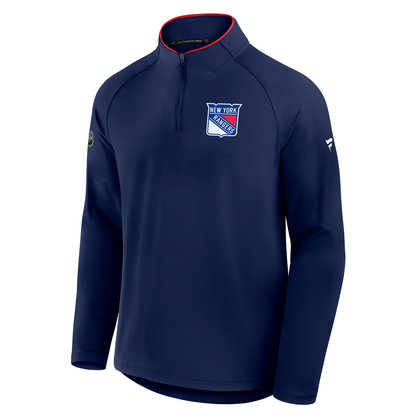 Fanatics Rangers 25-26 Authentic Pro Rink Training Quarter Zip