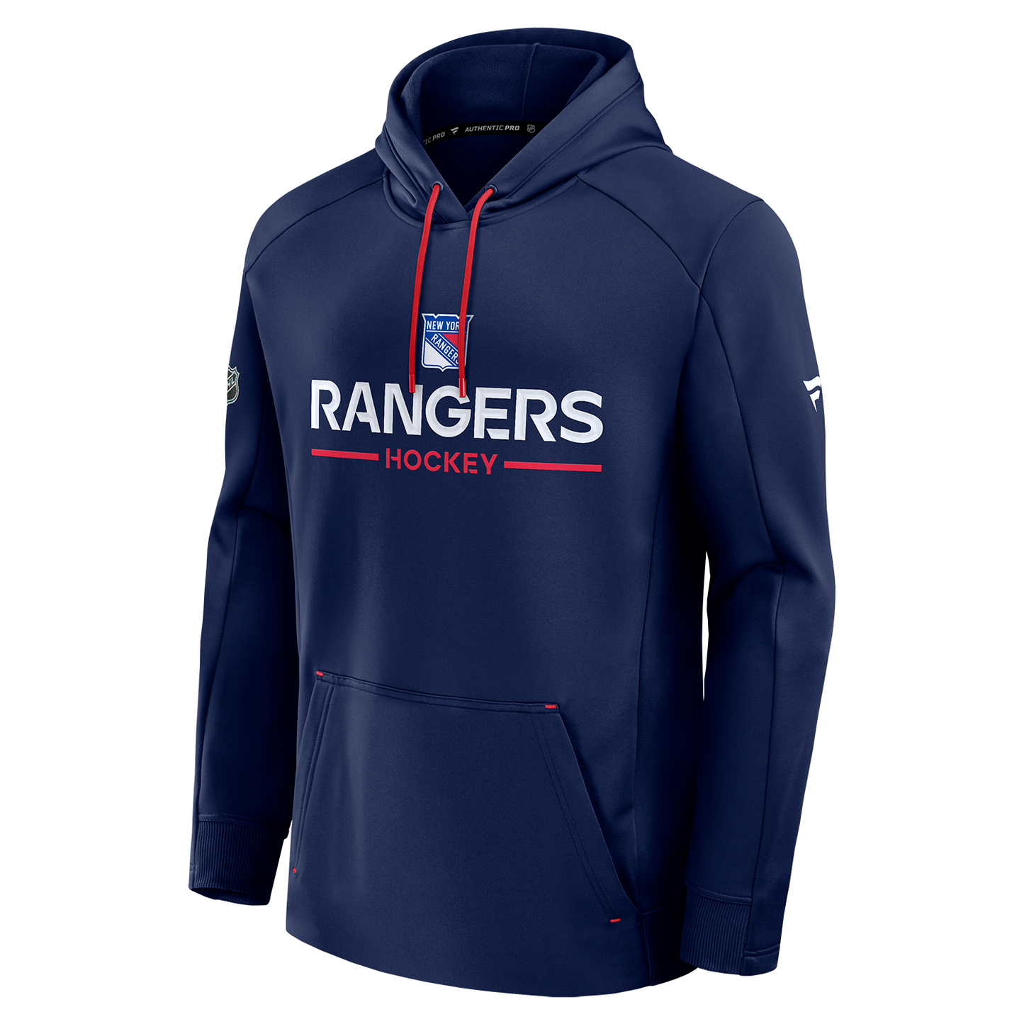 Fanatics Rangers 25-26 Authentic Pro Rink Poly Fleece Hoodie
