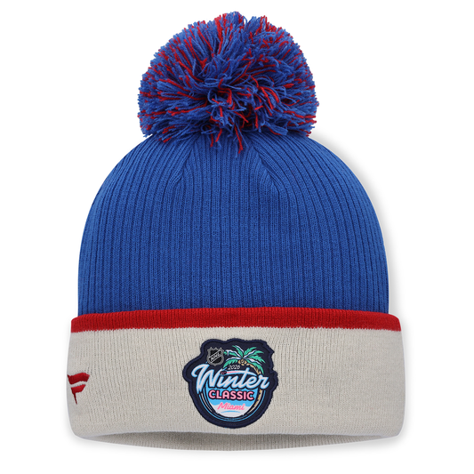 Women's Fanatics Rangers Authentic Pro Winter Classic 2026 Beanie