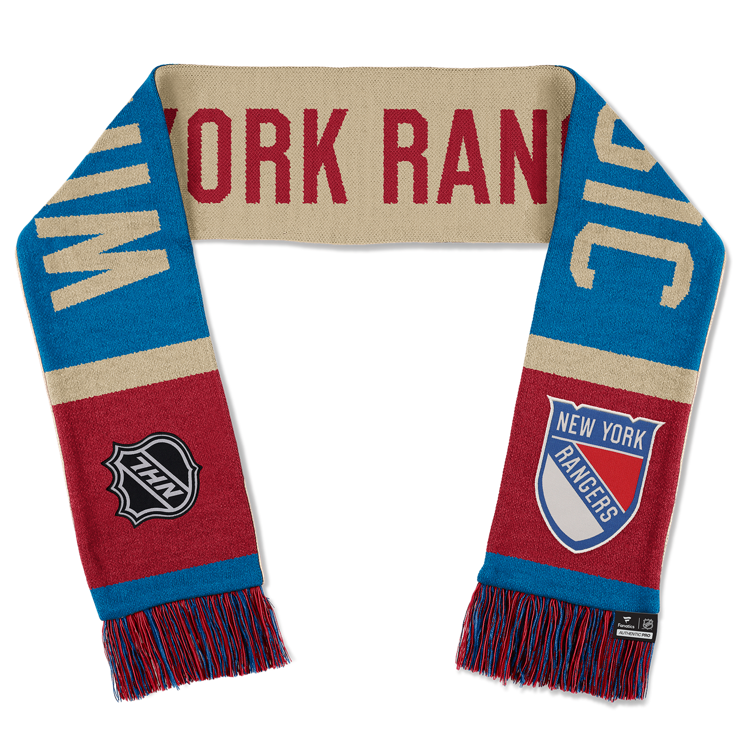 Fanatics Rangers Authentic Pro Winter Classic 2026 Scarf