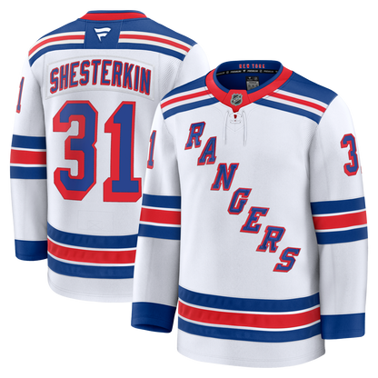 Igor Shesterkin Fanatics Premium Road White Jersey