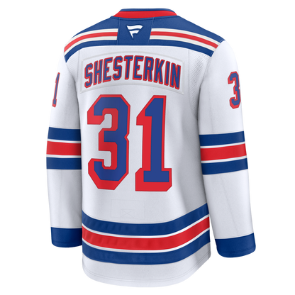 Igor Shesterkin Fanatics Premium Road White Jersey