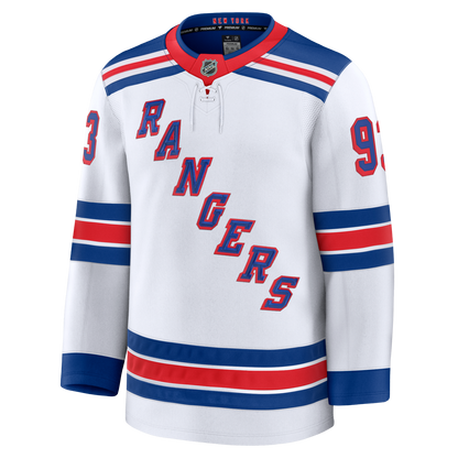 Mika Zibanejad Fanatics Premium Road White Jersey