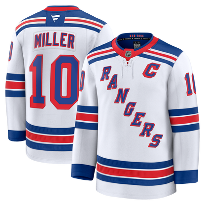 J.T. Miller Fanatics Premium Road White Jersey
