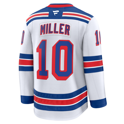 J.T. Miller Fanatics Premium Road White Jersey