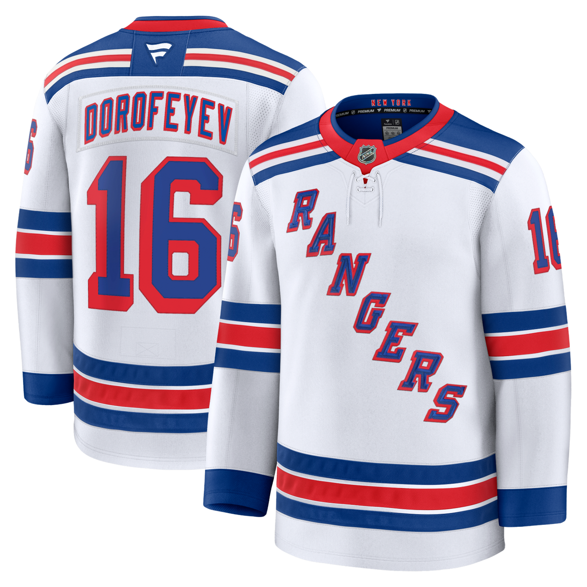 Pavel Dorofeyev Fanatics Premium Road White Jersey