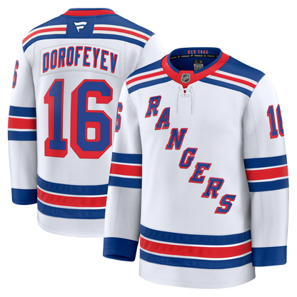 Pavel Dorofeyev Fanatics Premium Road White Jersey