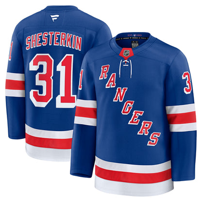 Igor Shesterkin Fanatics Premium Home Royal Jersey