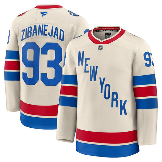 Mika Zibanejad Fanatics Premium 2026 Winter Classic Jersey