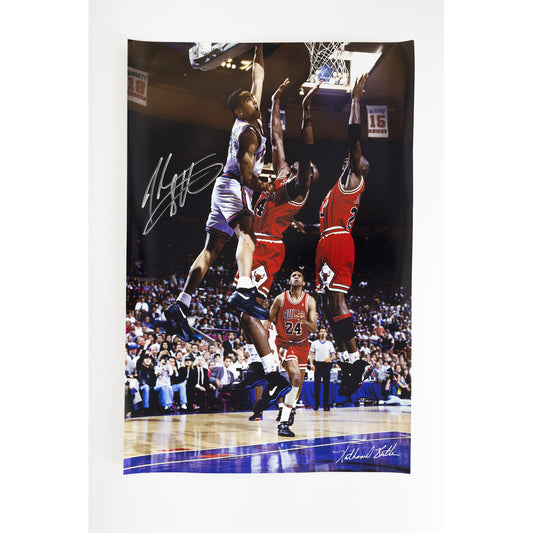 New York Knicks  Legends Package - John Starks Autographed Poster & Personalized Video - Main View