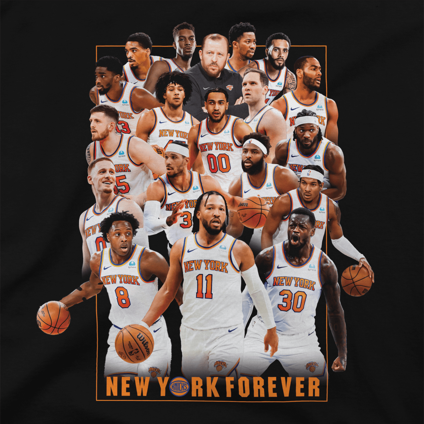 Stadium Essentials Knicks 23-24 Roster Tee