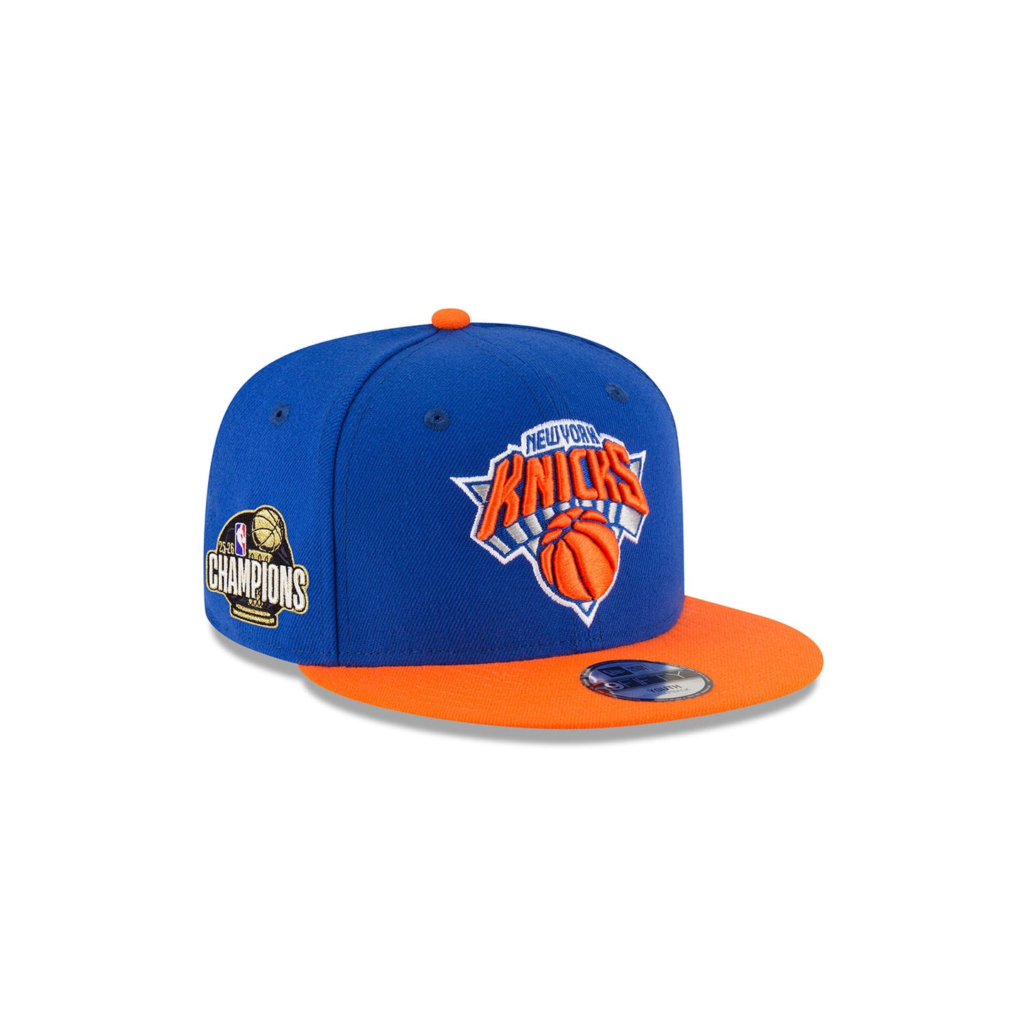 New Era Knicks 2026 NBA Champions Two Tone 5950 Royal/Orange Fitted